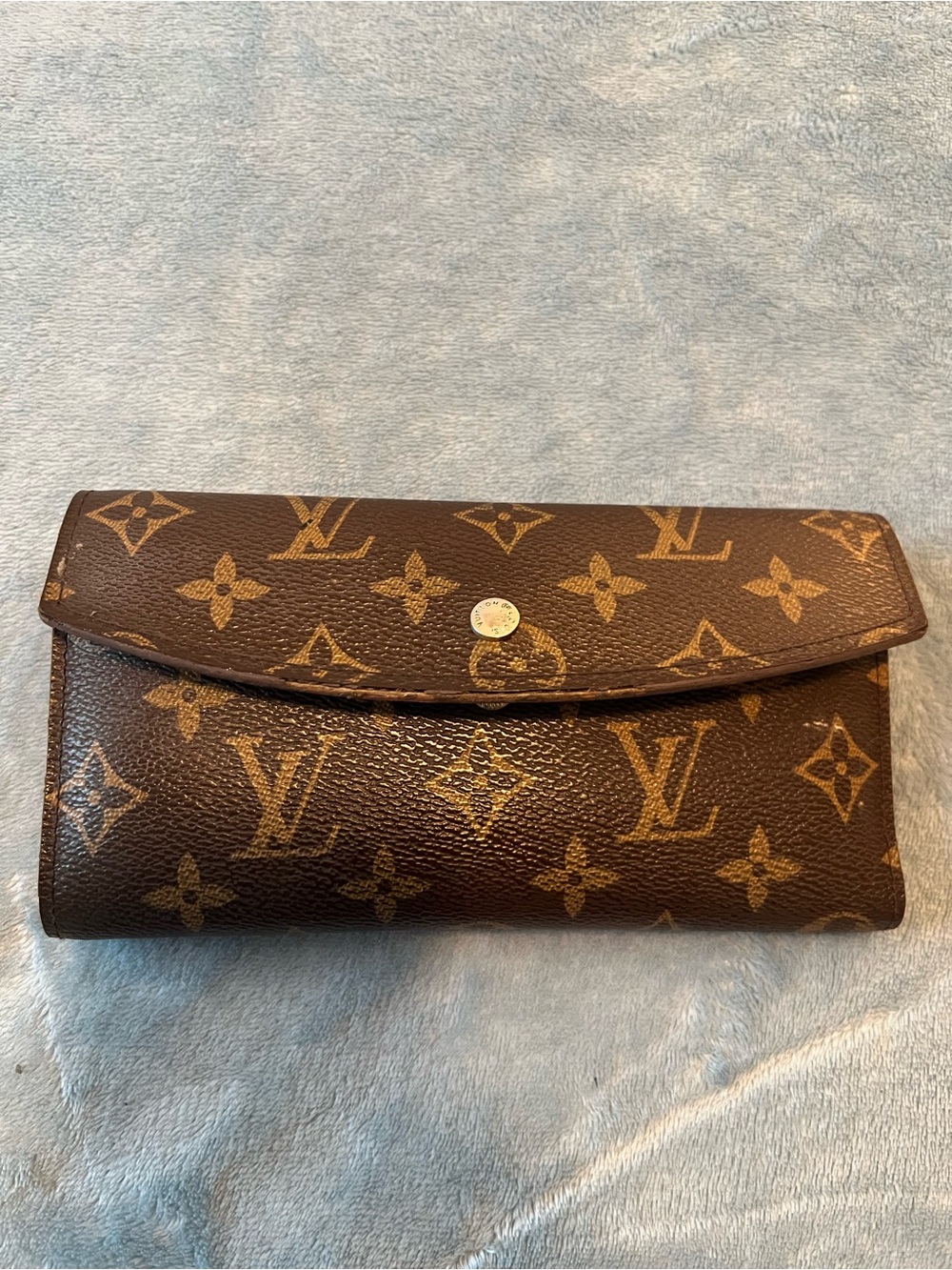 Monogram Fold-Over Continental Wallet